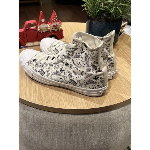 "King of Staten Island" Chuck Taylors New Mens Sz 8 Womens 10 Pete Davidson Rare - Picture 6 of 11